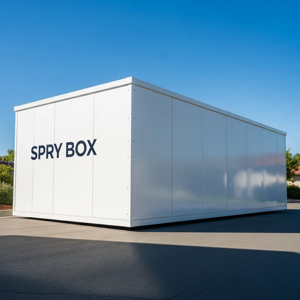 Spry Box 8x8x12 medium portable storage container